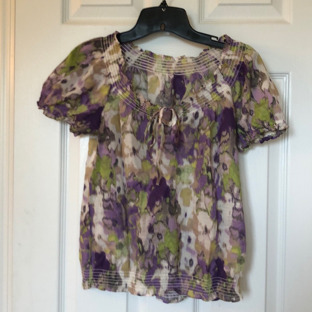 Ann Taylor peasant top